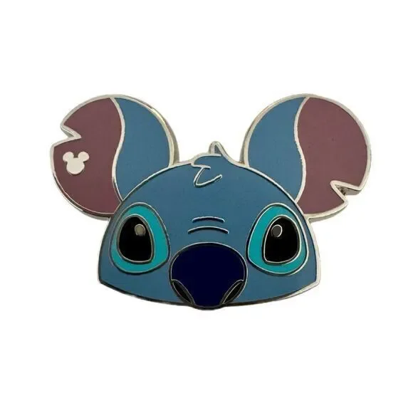 Walt Disney Pin Trading 2024 WDW Hidden Mickey Character Ear Hats Stitch Ears - Picture 1 of 2